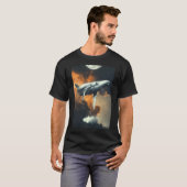Duik hoog t-shirt (Voorkant volledig)