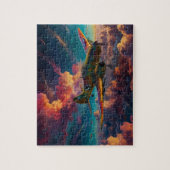 Duik in de geschiedenis: Junkers Ju 87 German Figh Legpuzzel (Verticaal)