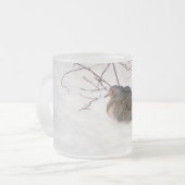 Duik in de sneeuw Mok (Voorkant links)