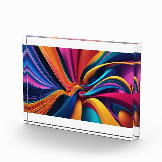 Duik in de wereld van de Abstracte kunstschilderku Fotoblokken (Rechts)