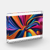 Duik in de wereld van de Abstracte kunstschilderku Fotoblokken (Links)