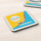 Duik in de zon | Florida Bier Onderzetter (Linkerzijde)
