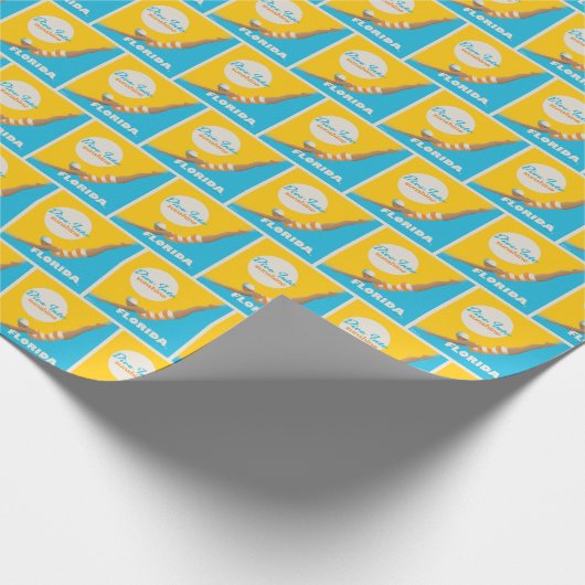 Duik in de zon | Florida Cadeaupapier (Hoek)