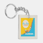 Duik in de zon | Florida Sleutelhanger (Voorkant Links)