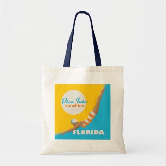 Duik in de zon | Florida Tote Bag (Voorkant)