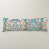 Duik in Dreams Zeemeermin Net Lichaamskussen (Voorkant)