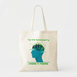 Duik in duurzaamheid tote bag
