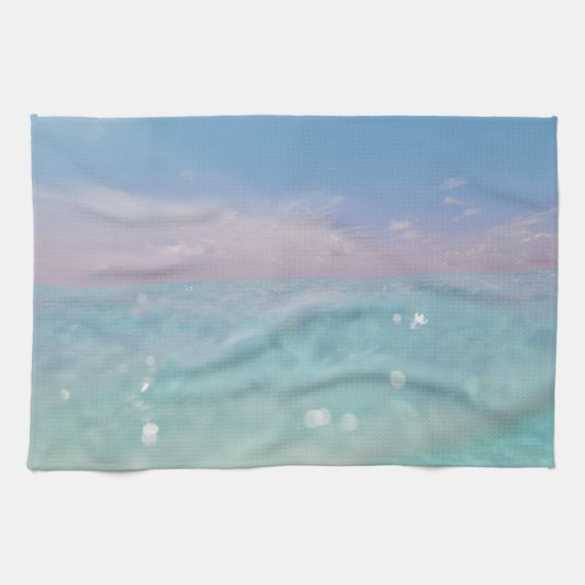 Duik in het Caribisch Zee 3 Theedoek (Horizontaal)