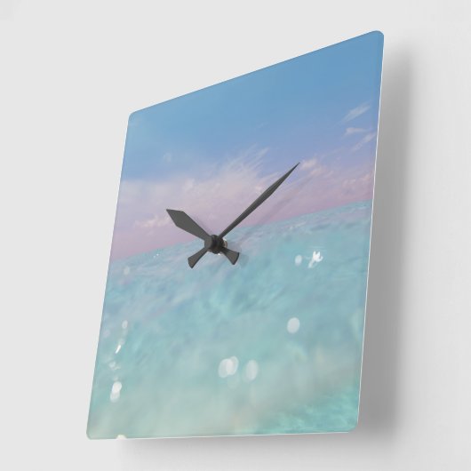 Duik in het Caribisch Zee 3 Vierkante Klok (Hoek)