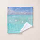 Duik in het Caribisch Zee Bliss 1 Bad Handdoek (Wasdoekje)