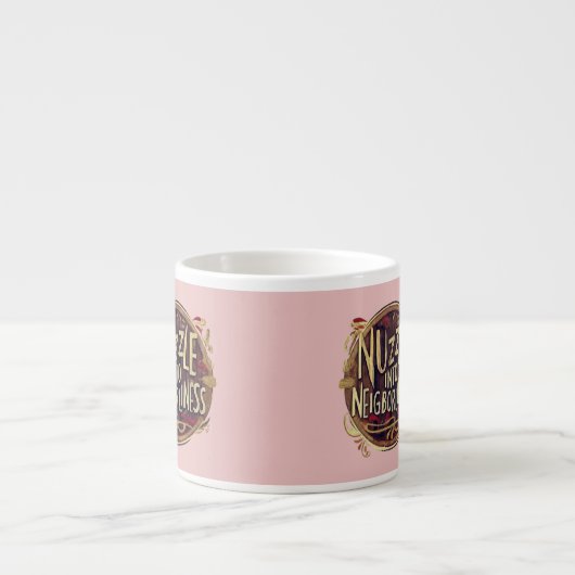 Duik in nabuurschap espresso kop (Voorkant)