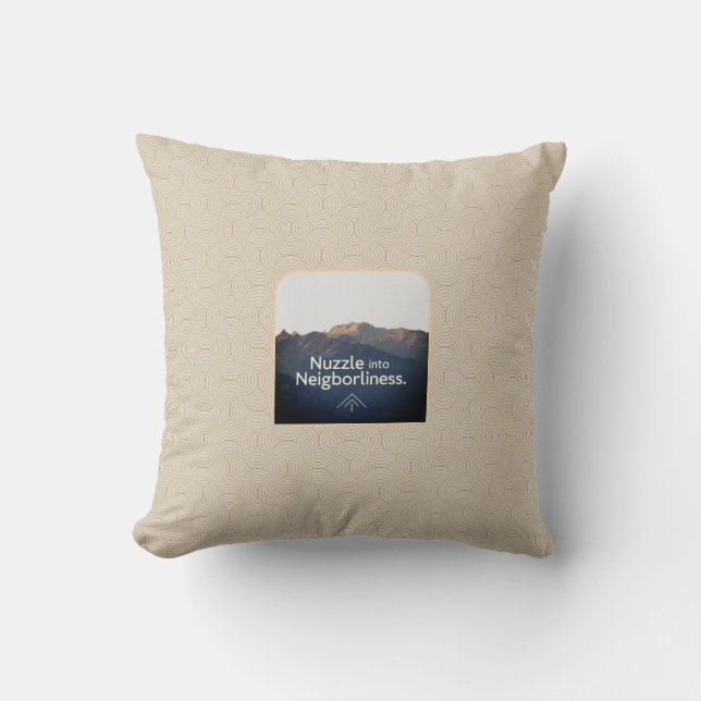 Duik in nabuurschap kussen (Voorkant)