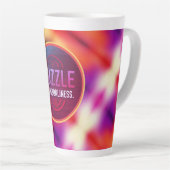 Duik in nabuurschap latte mok (Rechterhoek)