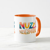 Duik in nabuurschap mok (Voorkant rechts)