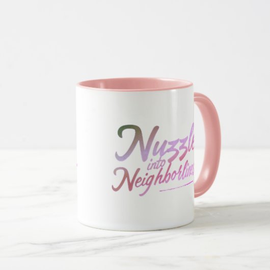 Duik in nabuurschap mok (Voorkant rechts)