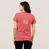 Duik in nabuurschap Tri-Blend shirt (Achterkant volledig)