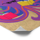 Duik in op een Good Book Pun Poster (Hoek)