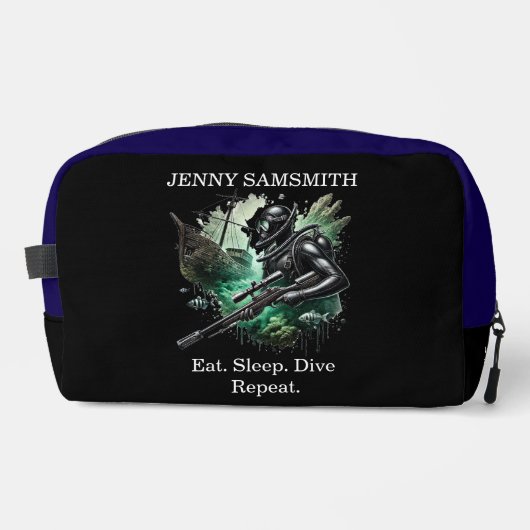 Duik in plezier: Ocean Lovers Unite! Toilettasje (Voorkant)