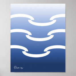 "Duik in" V.2 Poster