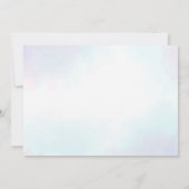 Duik in Vijf Meisje 5e Verjaardagsfeestfoto Kaart (Achterkant)