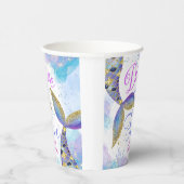 Duik in Vijf Meisjes 5e Verjaardag Papieren Bekers (Rechts)