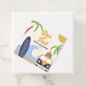 Duik in vijf Surven bord 5e verjaardagsfeest Bedankjes Labels (In situ)