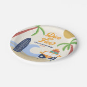 Duik in vijf Surven bord blauw 5e verjaardagsfeest (Gekanteld)