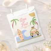 Duik in vijf Surven Roze 5e verjaardagsfeest Bedankzakje (Geknipt)