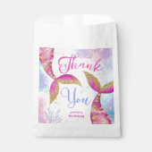 Duik in Vijf Zeemeermin 5e Verjaardag Bedankzakje (Voorkant)