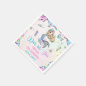 Duik in Vijf Zeemeermin Meisje 5e Verjaardagsfeest Servet (Hoek)
