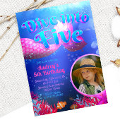 Duik in Vijf - Zeemeermin met Foto Kaart