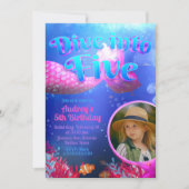 Duik in Vijf - Zeemeermin met Foto Kaart (Voorkant)