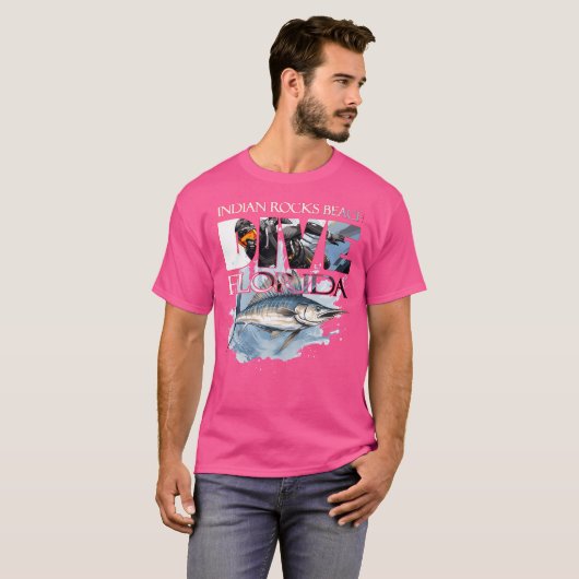 Duik Indian Rocks Beach Florida Scuba Diving Snork T-shirt (Voorkant volledig)