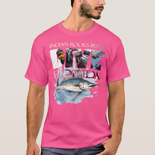 Duik Indian Rocks Beach Florida Scuba Diving Snork T-shirt (Voorkant)