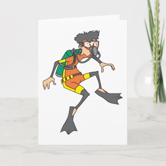 Duik Kaart (Voorkant)