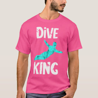 Duik King Springboard Duiker Zwemplatform Divi T-shirt