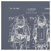 Duik naar beneden. Blauwdruk Stof (Close Up)