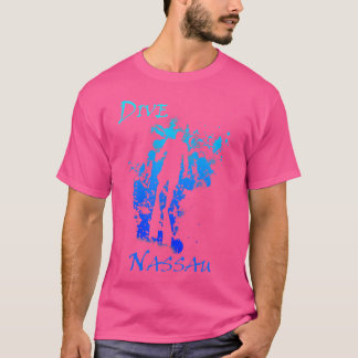 Duik Nassau Bahama's Vakantie Duiken T-shirt