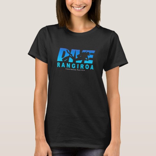 Duik Rangiroa Duiken bij Rangiroa T-shirt (Voorkant)