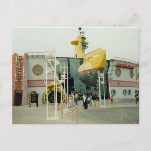 Duik! Restaurant Las Vegas Briefkaarten (Voorkant)