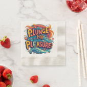 Duik voor het plezier servet (Insitu)