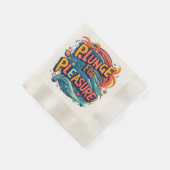 Duik voor het plezier servet (Hoek)