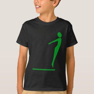 Duikafbeelding - Groen gras T-shirt