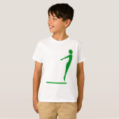 Duikafbeelding - Groen gras T-shirt (Voorkant volledig)