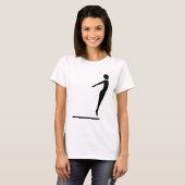 Duikafbeelding - zwart t-shirt (Voorkant volledig)