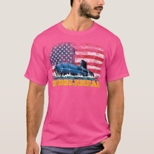 Duikbootveteraan Gepensioneerde Onderzeeër Zeeman  T-shirt