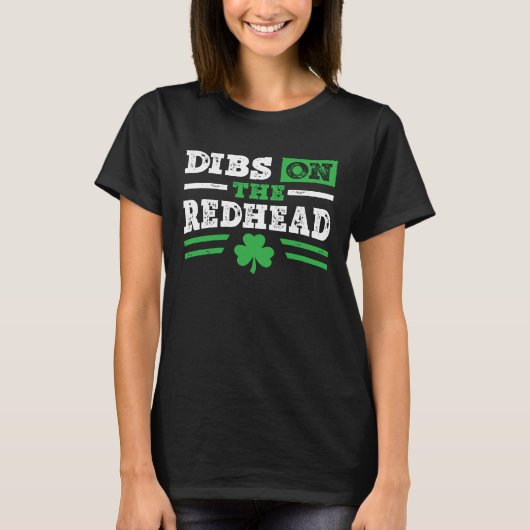 duikboten op de Redhead voor St Patricks Day P T-shirt (Voorkant)
