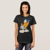 Duikbril voor zwemmen t-shirt (Voorkant volledig)