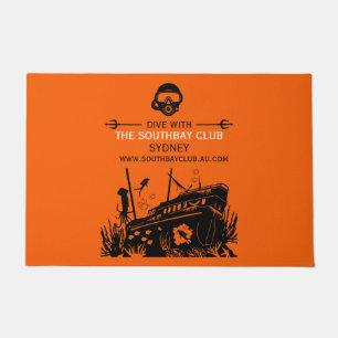 duikclub voor scheepswrakken deurmat