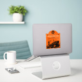 duikclub voor scheepswrakken sticker (Laptop op bureau)